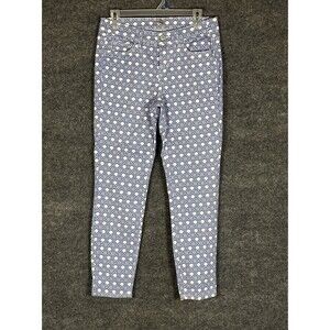 Tommy Bahama Cataline Caning Skinny Ankle Jeans Size 6 (28x27) BZ6301